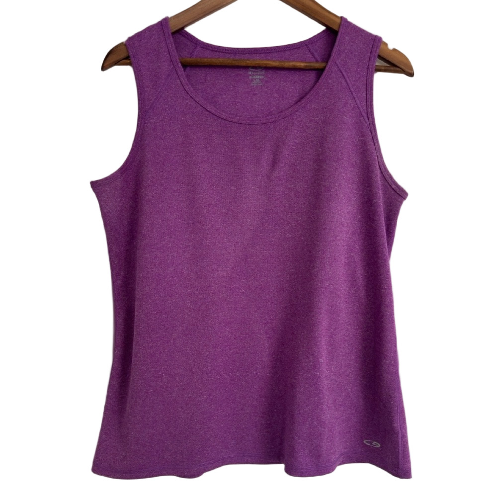 Champion - Women’s DUODRY Purple Tank Top Size Large